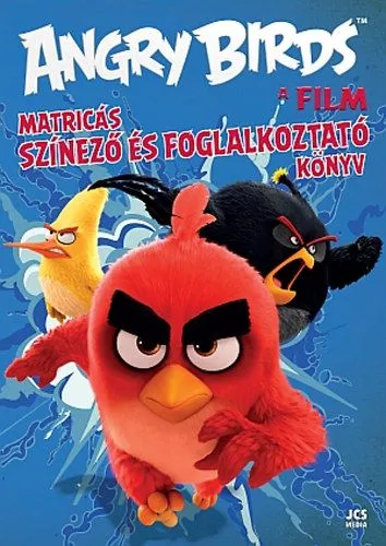 Angry Birds - A film - Matricás színező és foglalkoztató könyv Expressz kézbesítés