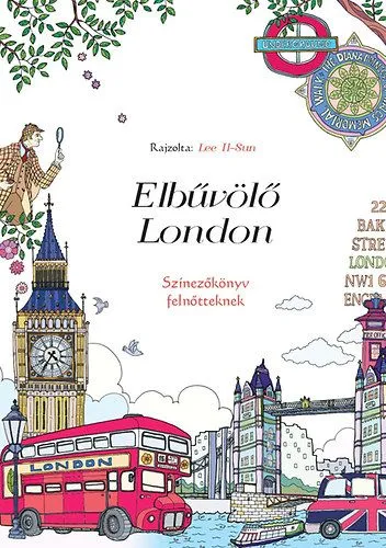 Olcsóbb Elbűvölő London - Színezőkönyv felnőtteknek
