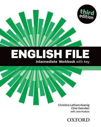 Nézd meg most English File Intermediate Workbook with key - Third edition