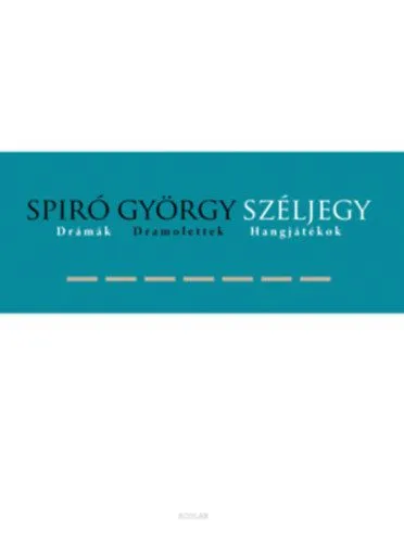 Széljegy - Drámák, dramolettek, hangjátékok Szezonális akció
