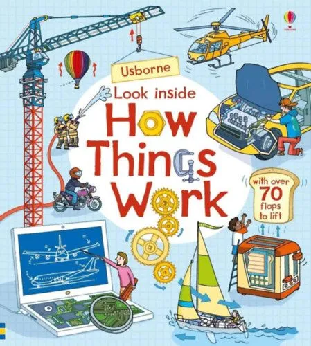 Azonnal elérhető Usborne Look Inside How Things Work