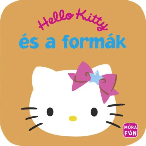 Újdonság Hello Kitty és a formák habkönyv