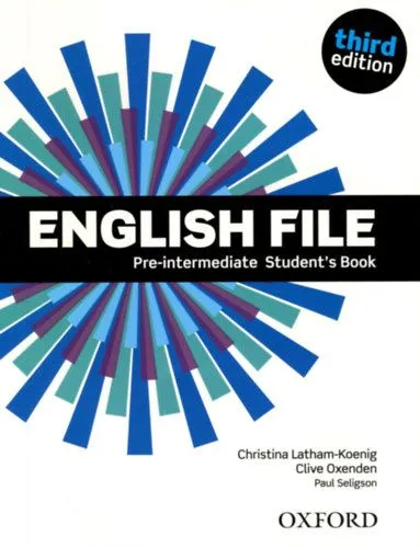 Árengedmény English File Third Edition Pre-intermediate Student's Book