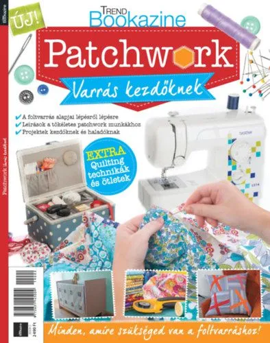 Trend Bookazine: Patchwork - Varrás kezdőknek Vedd meg online