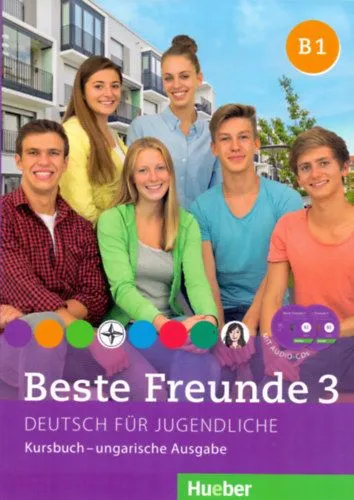 Beste Freunde 3 Kursbuch+CDs Ungarische Ausgabe Szuper akció