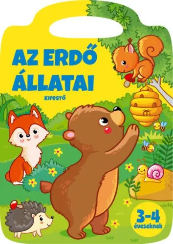 Az erdő állatai - Kifestő Akciós ár