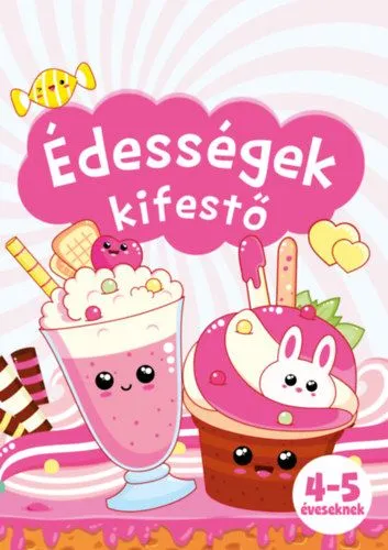 Biztonságos fizetés Édességek - kifestő