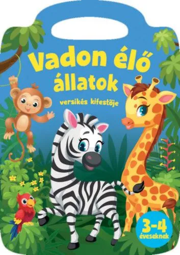 Vadon élő állatok - versikés kifestő Vásárlói kedvenc