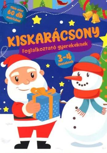 Legjobb ár Kiskarácsony - foglalkoztató gyerekeknek - 3-4 éveseknek
