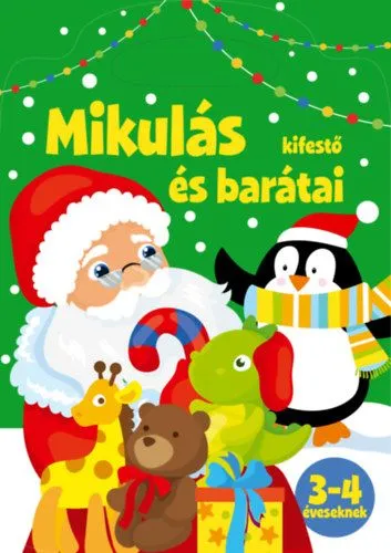 Kihagyhatatlan ajánlat Mikulás és barátai - kifestő