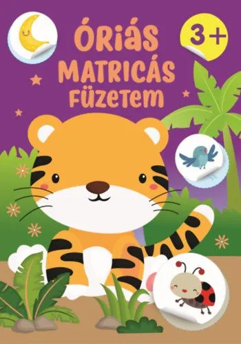 Óriás matricás füzetem Gyors szállítás