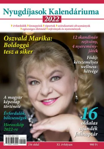 Nyugdíjasok kalendáriuma 2022 Vedd meg online