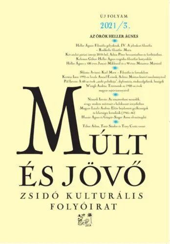 Nézd meg most Múlt és Jövő 2021/3 - Zsidó kultúrális folyóirat