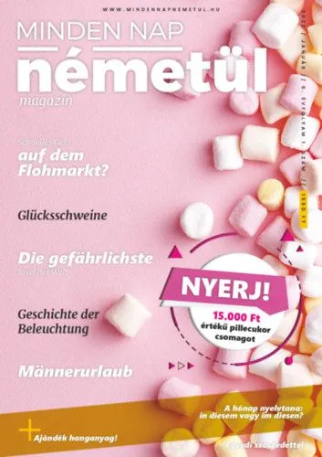 Minden Nap Németül - 2022. január - 6. évfolyam 1. szám Azonnal elérhető