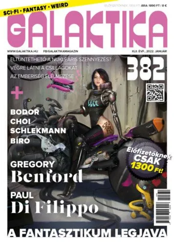 Kedvezmény Galaktika Magazin 382. szám - 2022. január