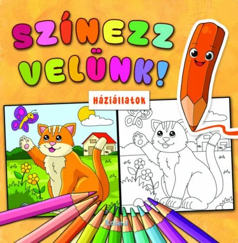 Akciós ár Színezz velünk! Háziállatok