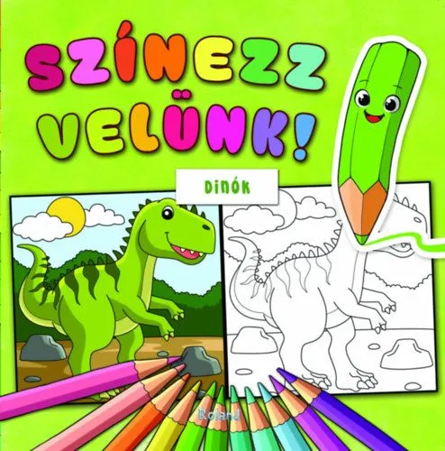Színezz velünk! Dinók Vedd meg most