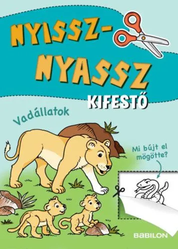 Nyissz-nyassz kifestő - Vadállatok Expressz szállítás