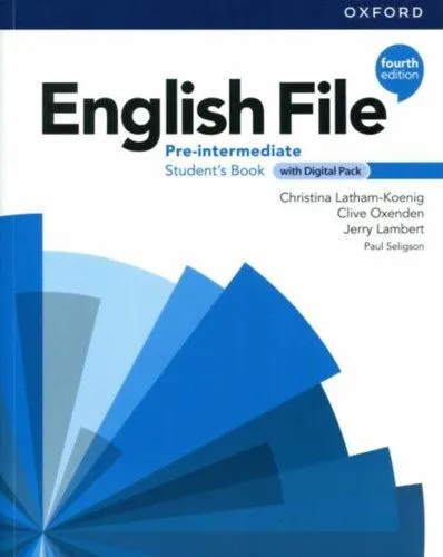 English File 4E Pre-intermediate Student's Book + Digital Pack Legkelendőbb