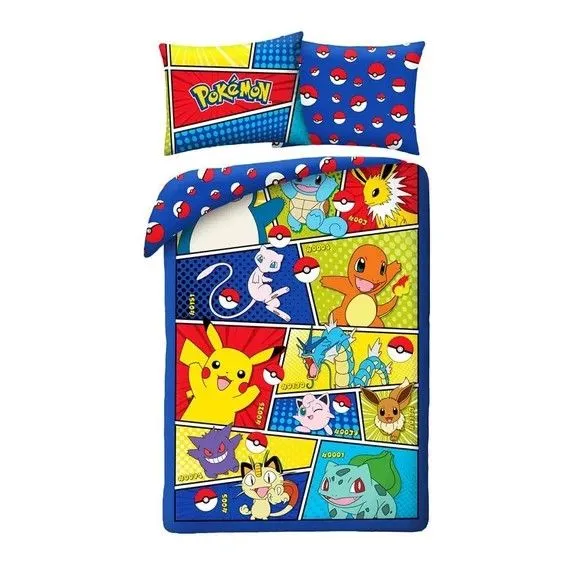 Vedd meg most Pokémon ágyneműhuzat 140×200cm, 70×90 cm