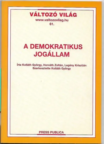 A demokratikus jogállam Különleges ajánlat