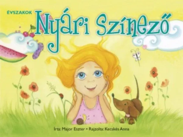 Ajánlat Évszakok - Nyári színező