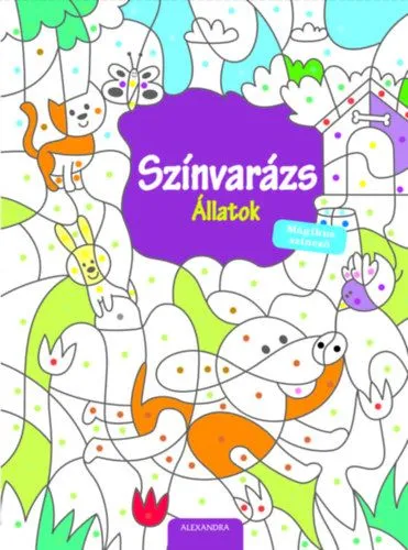 Színvarázs - Állatok - Mágikus színező Akció
