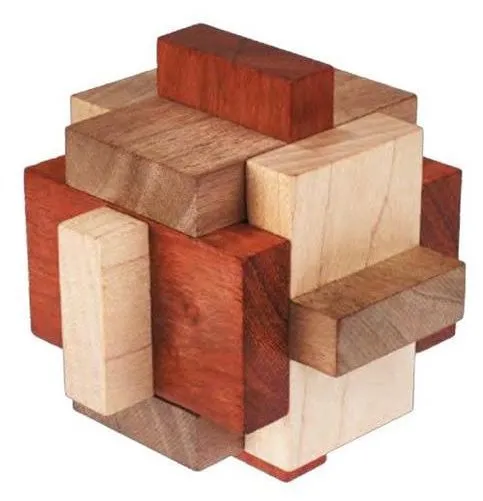VIP-puzzle: Lock-block burr Outlet