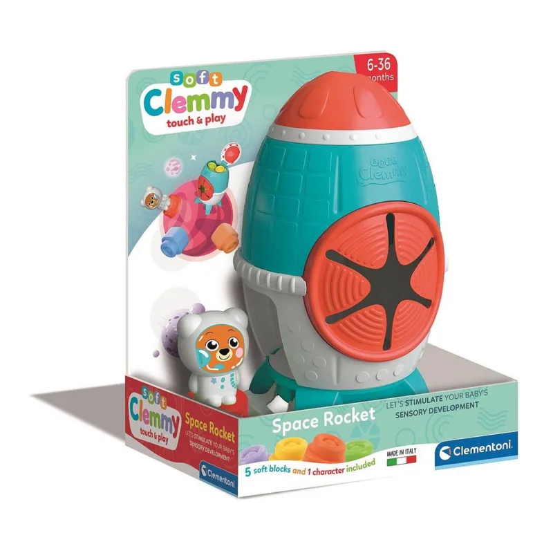 Űrrakéta Clemmy készségfejlesztő játék Clementoni Nézd meg most