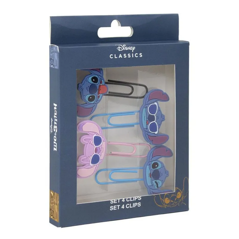 Szuper akció Disney Lilo és Stitch, A csillagkutya gemkapocs 4 db-os szett