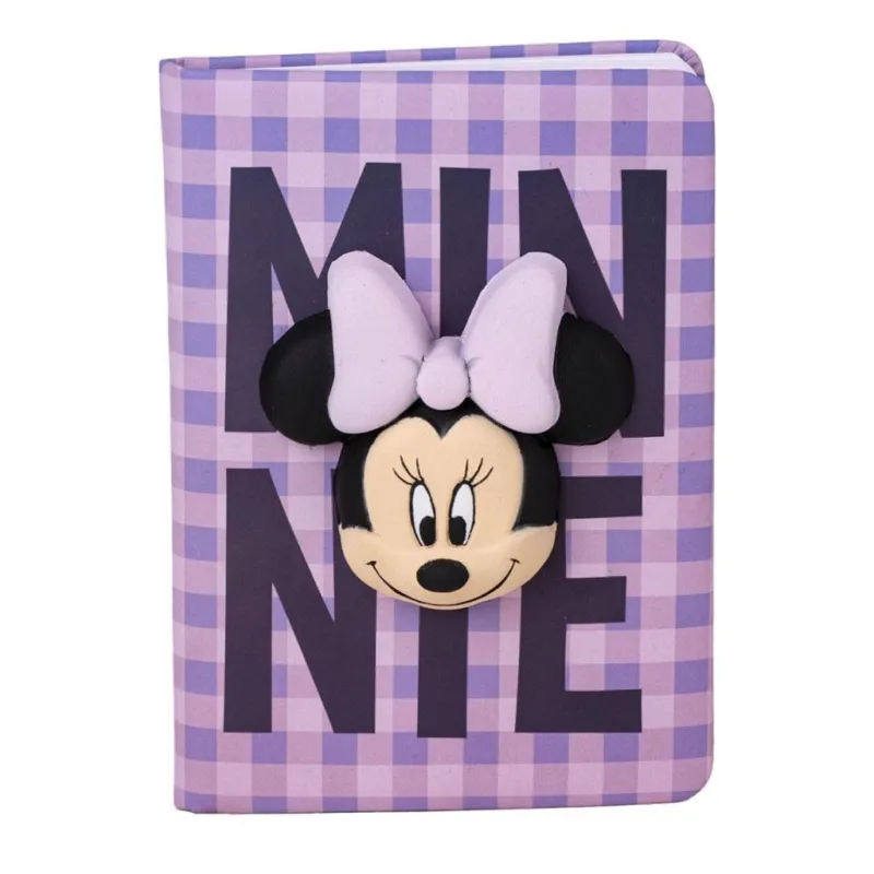 Disney Minnie 3D notesz, vonalas jegyzetfüzet Rendeld meg most