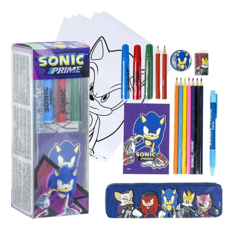 Exkluzív ajánlat Sonic a sündisznó írószer szett