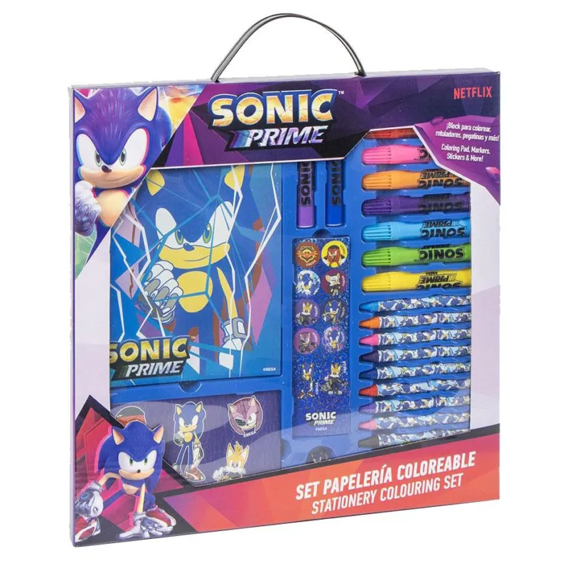Végkiárusítás Sonic a sündisznó írószer szett