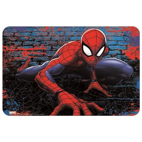 Pókember Bricks tányéralátét 43x28 cm Expressz szállítás