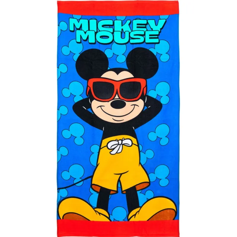 Szuper akció Disney Mickey Cool fürdőlepedő, strand törölköző 70x140cm
