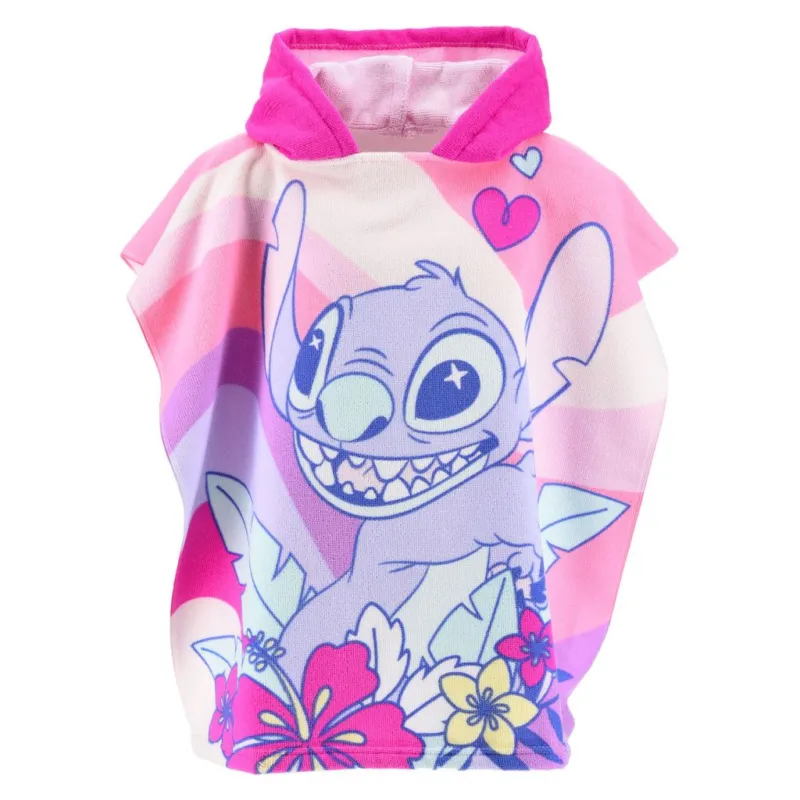 Ajánlat Disney Lilo és Stitch, A csillagkutya Angel strand törölköző poncsó 55x110 cm (Fast Dry)