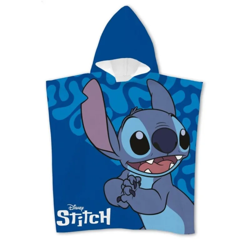 Ne maradj le Disney Lilo és Stitch, A csillagkutya Cool strand törölköző poncsó 55x110 cm (Fast Dry)