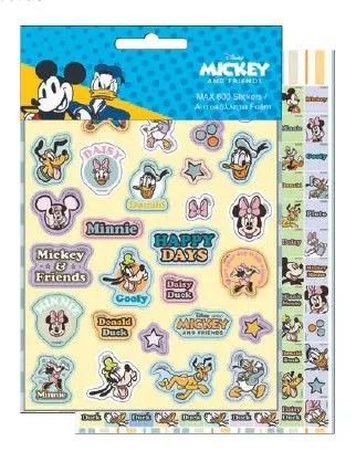 Akciós ár Disney Mickey 600 darabos matrica szett