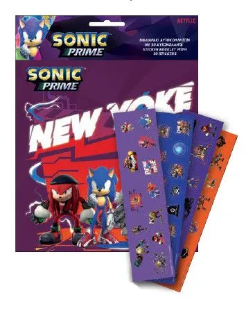 Vedd meg online Sonic a sündisznó matricás album 50 db matricával
