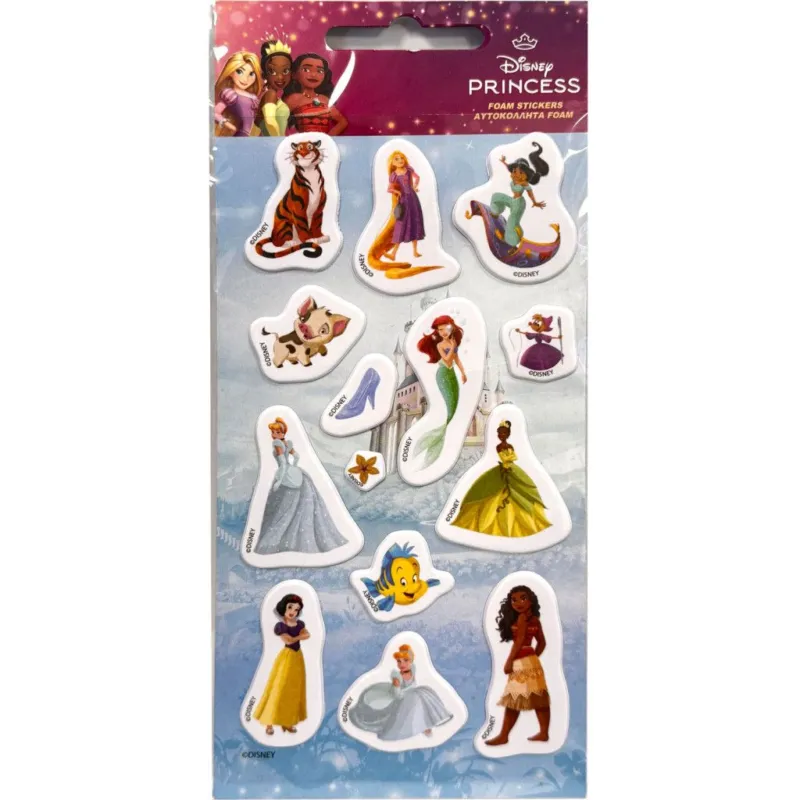 Disney Hercegnő Friends pufi szivacs matrica szett Vedd meg most