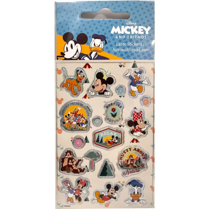 Vásárlói kedvenc Disney Mickey Relax hologrammos matrica szett