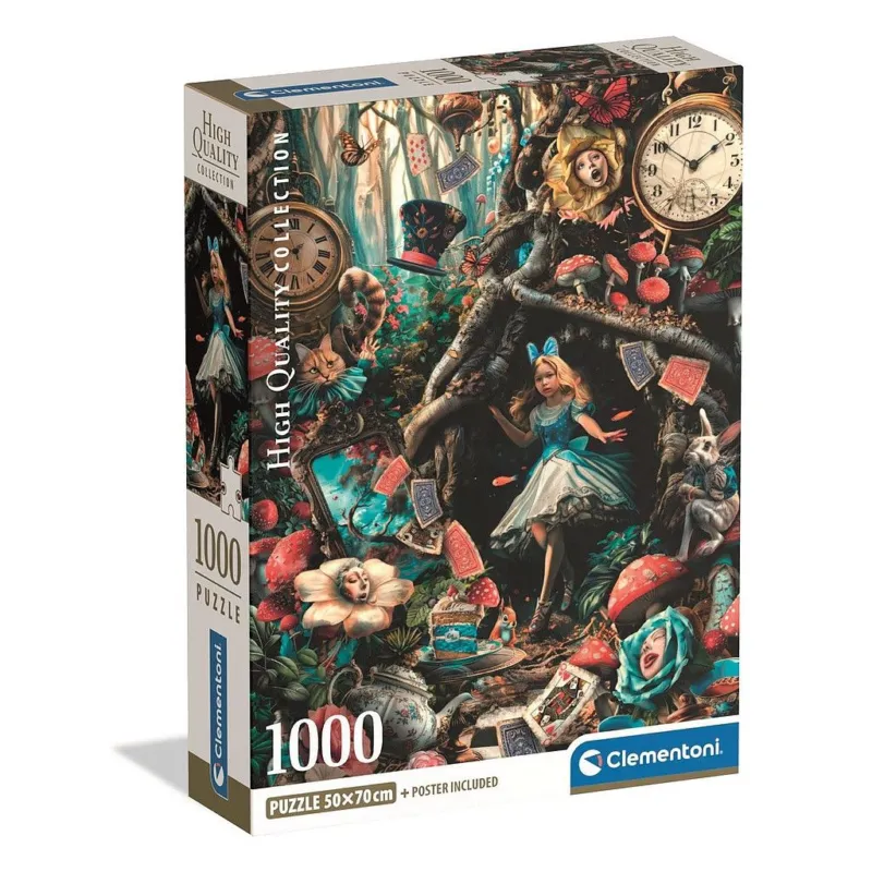 Alacsony ár Csodaország Another Day 1000 db-os Compact puzzle Clementoni