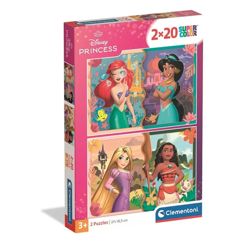 Disney Hercegnők 2x20 db-os puzzle Clementoni Kihagyhatatlan ajánlat