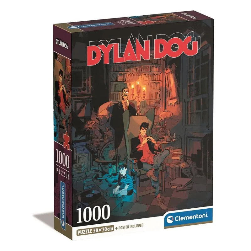 Dylan Dog 1000 db-os Compact puzzle Clementoni Gyors szállítás