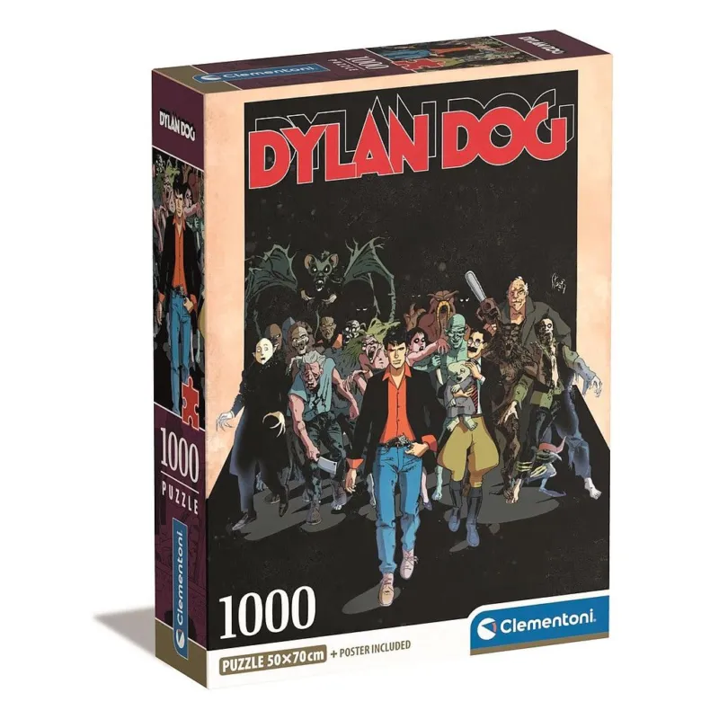 Dylan Dog 1000 db-os Compact puzzle Clementoni Csak ma