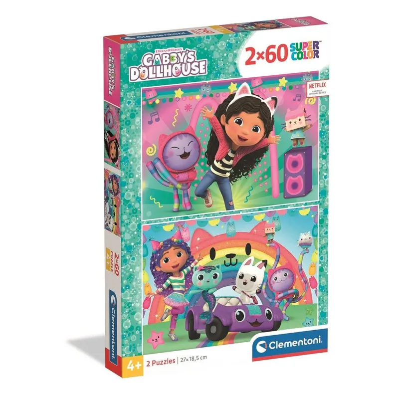 Gabi babaháza 2x60 db-os puzzle Clementoni Kedvezményes ár