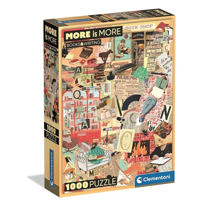Gyors szállítás Könyvek Writing 1000 db-os Compact puzzle Clementoni