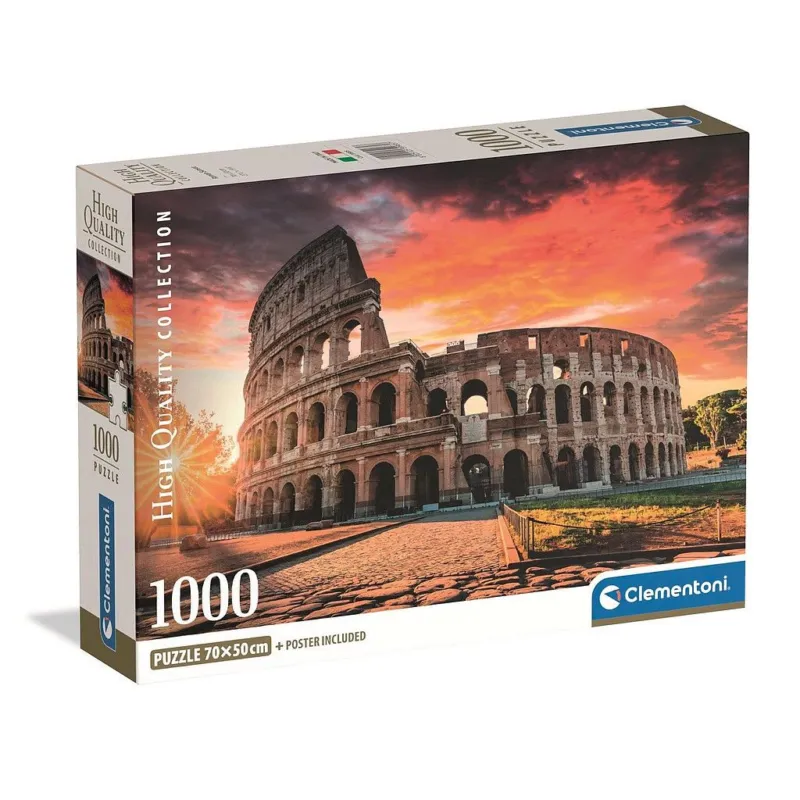 Exkluzív ajánlat Róma Colosseum Sunset 1000 db-os puzzle Clementoni