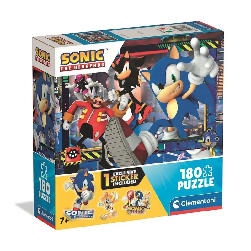 Gyors szállítás Sonic a sündisznó 180 db-os puzzle Clementoni