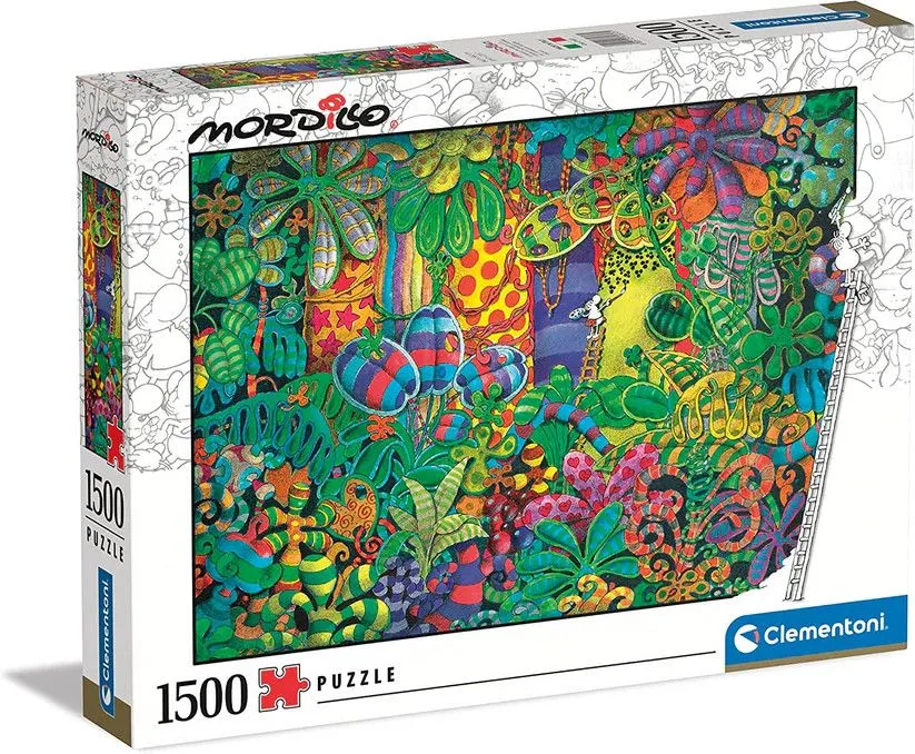 Színes Mordillo 1500 db-os puzzle Clementoni Azonnal elérhető